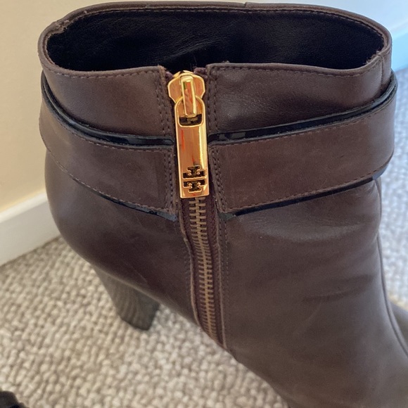 Tory Burch Barrick coconut brown bootie size 10M - Picture 7 of 9